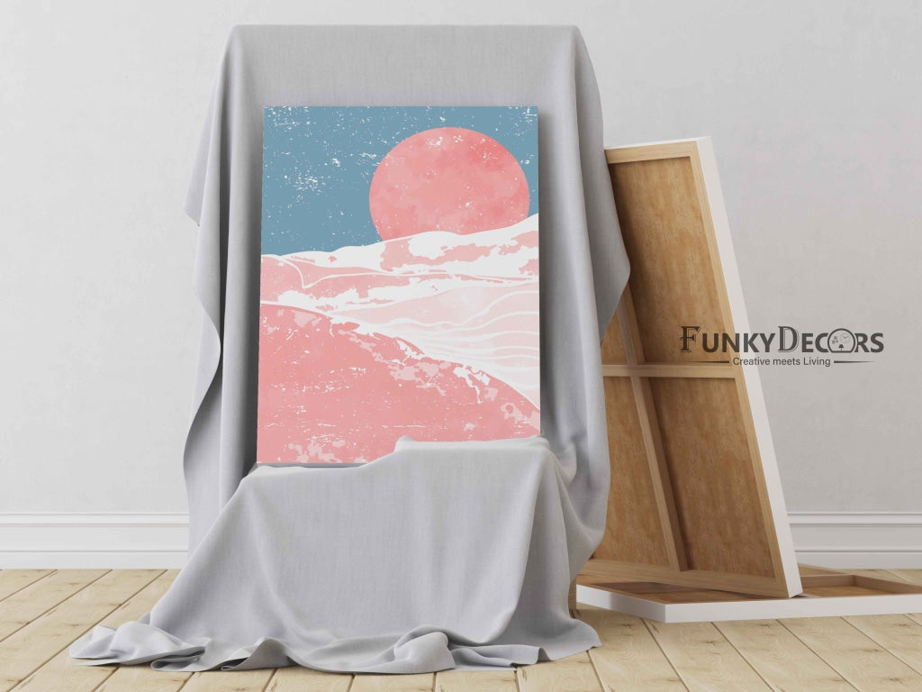 Under The Moon - Nature Art Frame For Wall Decor- Funkydecors Posters Prints & Visual Artwork