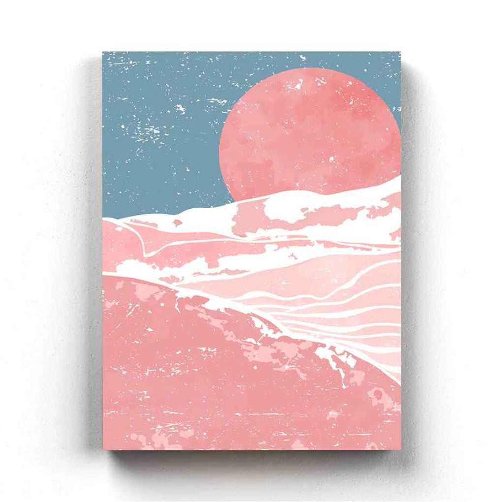Under The Moon - Nature Art Frame For Wall Decor- Funkydecors Xs / Canvas Posters Prints & Visual