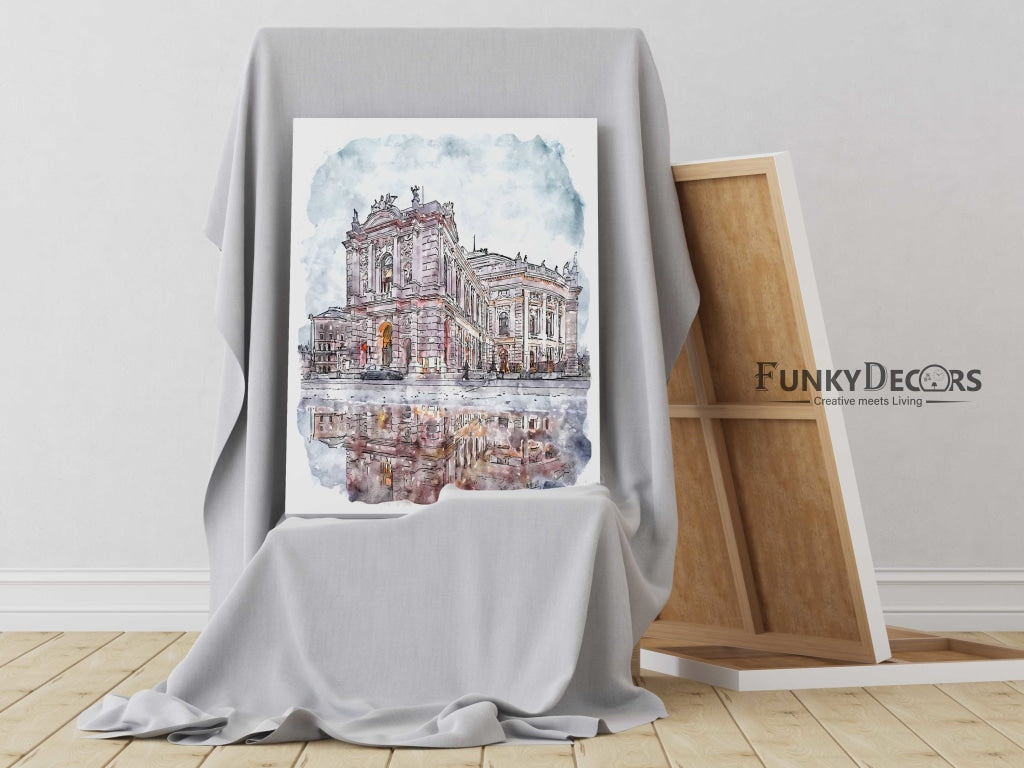 Vintage Architectural Art Frame For Wall Decor- Funkydecors Posters Prints &amp; Visual Artwork