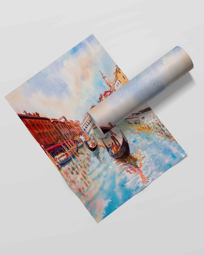 Visions Of Water - Travel Art Frame For Wall Decor- Funkydecors Xs / Roll Posters Prints &amp; Visual