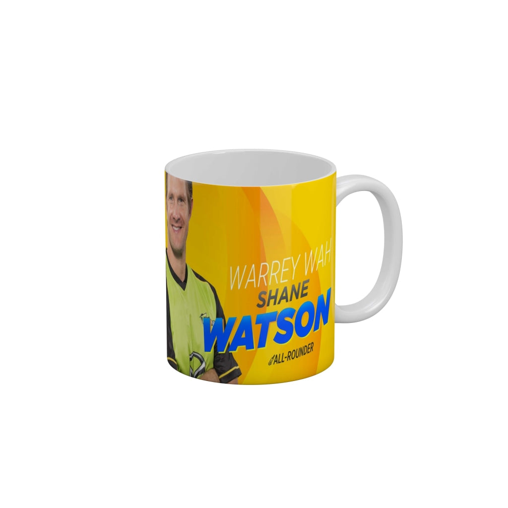 Warry Wah Shane Watson All rounder CSK Coffee Ceramic Mug 350 ML-FunkyDecors