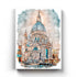 Watercolour Art - Architectural Frame For Wall Decor- Funkydecors Xs / Canvas Posters Prints &