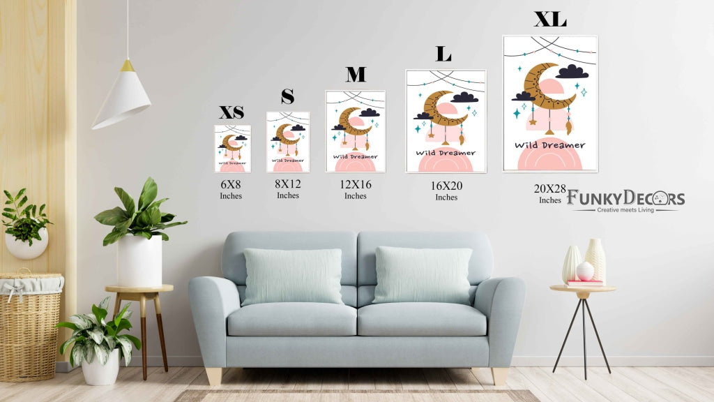 Wild Dreamer - Tribal Art Frame For Wall Decor- Funkydecors Posters Prints & Visual Artwork