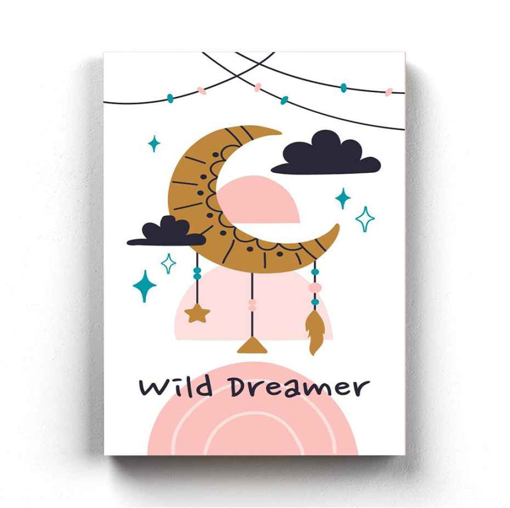 Wild Dreamer - Tribal Art Frame For Wall Decor- Funkydecors Xs / Canvas Posters Prints & Visual