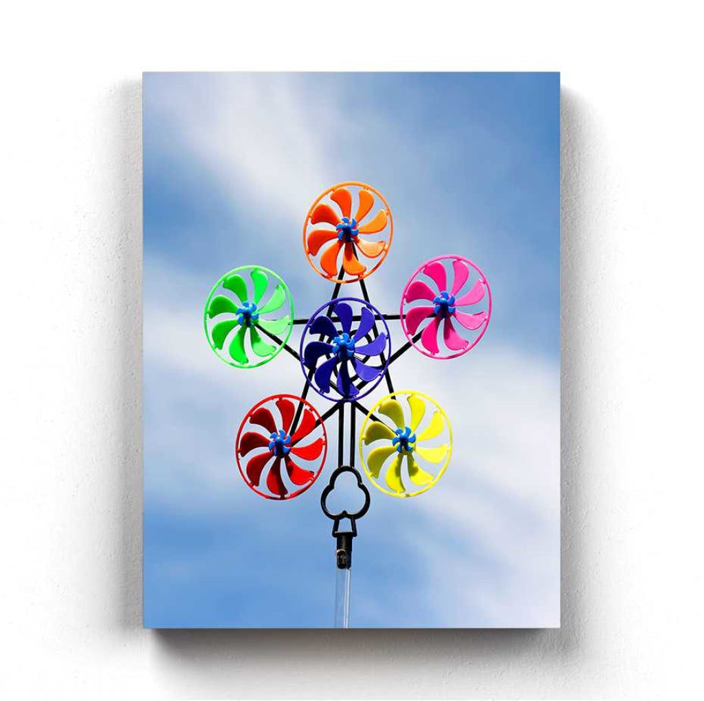 Wind Spinner - Nursery Art Frame For Wall Decor- Funkydecors Xs / Canvas Posters Prints &amp; Visual