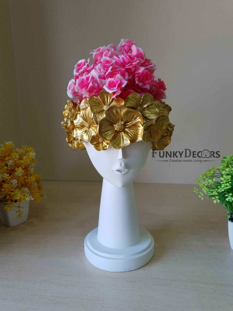 Women Head Surreal Faces Table Planters Showpieces- Funkydecors