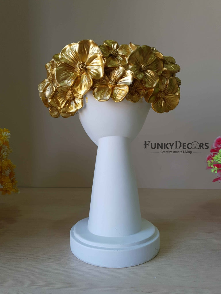 Women Head Surreal Faces Table Planters Showpieces- Funkydecors