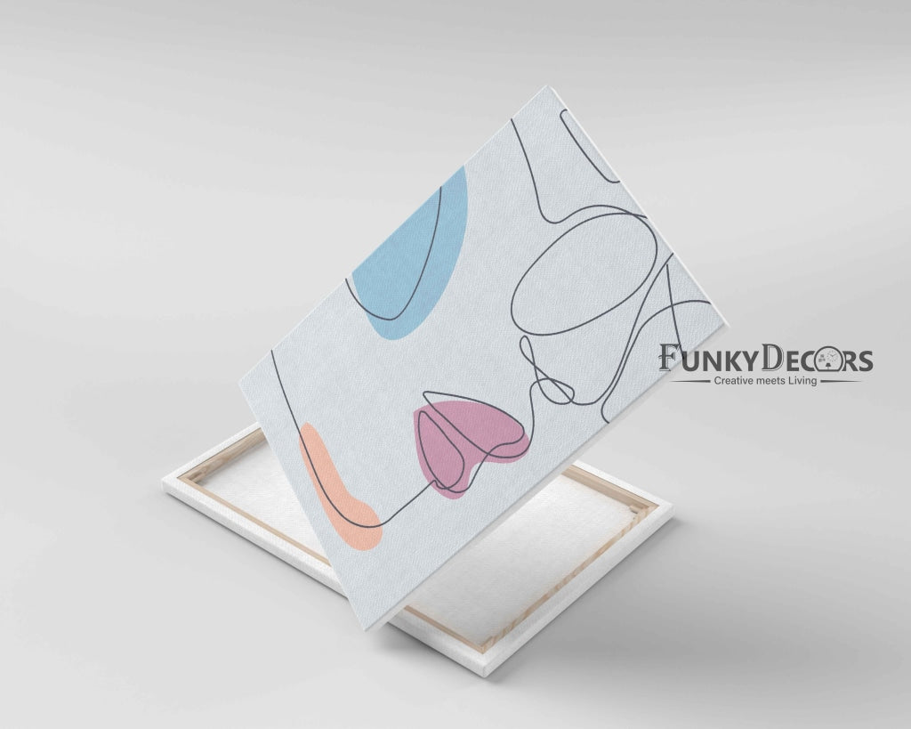 Women Line Art Frame For Wall Decor- Funkydecors Posters Prints &amp; Visual Artwork