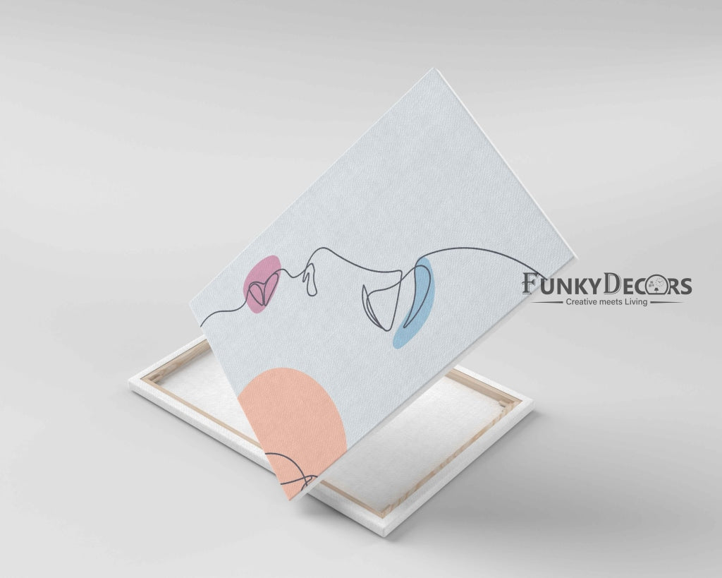 Women Line Art Frame For Wall Decor- Funkydecors Posters Prints &amp; Visual Artwork