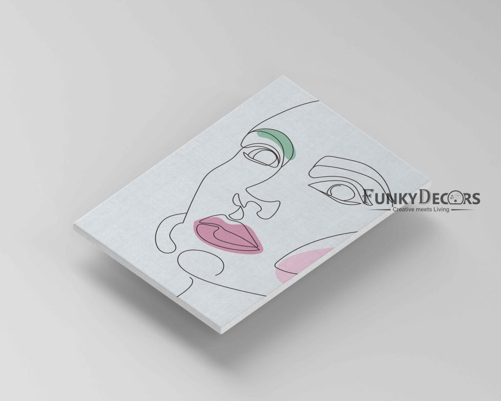 Women Line Art Frame For Wall Decor- Funkydecors Posters Prints &amp; Visual Artwork