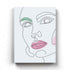 Women Line Art Frame For Wall Decor- Funkydecors Xs / Canvas Posters Prints & Visual Artwork