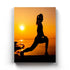 Yoga Fitness - Sports Art Frame For Wall Decor- Funkydecors Xs / Canvas Posters Prints & Visual