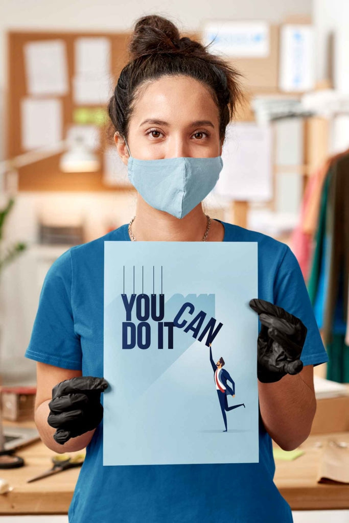 You Can Do It Quotes Art Frame For Wall Decor- Funkydecors Xs / Roll Posters Prints &amp; Visual Artwork