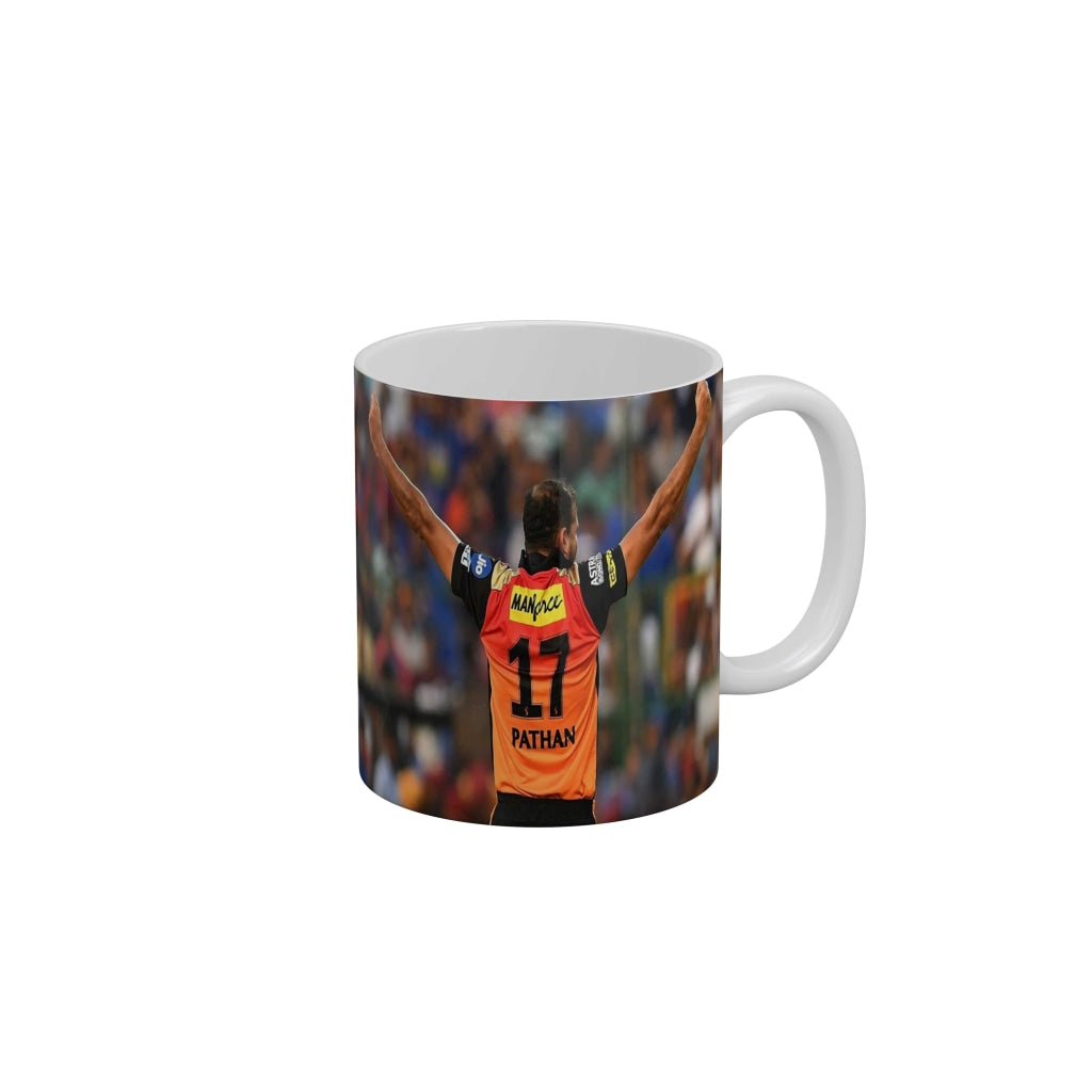 Yusuf Pathan Sunrisers Hyderabad Coffee Ceramic Mug 350 ML-FunkyDecors
