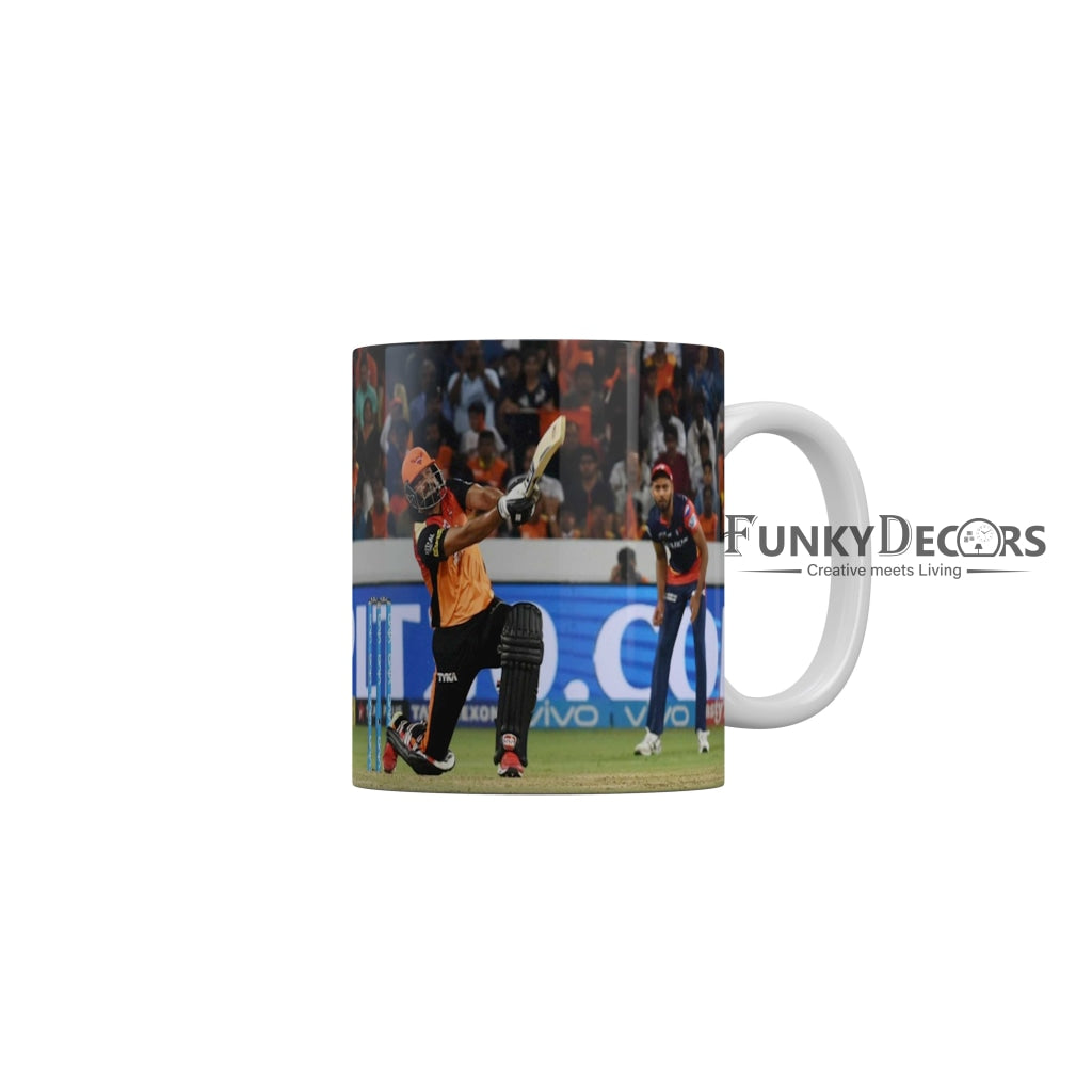 Yusuf Pathan Sunrisers Hyderabad Coffee Ceramic Mug 350 ML-FunkyDecors