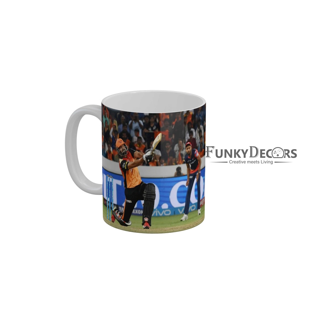 Yusuf Pathan Sunrisers Hyderabad Coffee Ceramic Mug 350 ML-FunkyDecors