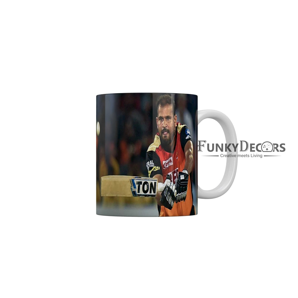 Yusuf Pathan Sunrisers Hyderabad Coffee Ceramic Mug 350 ML-FunkyDecors