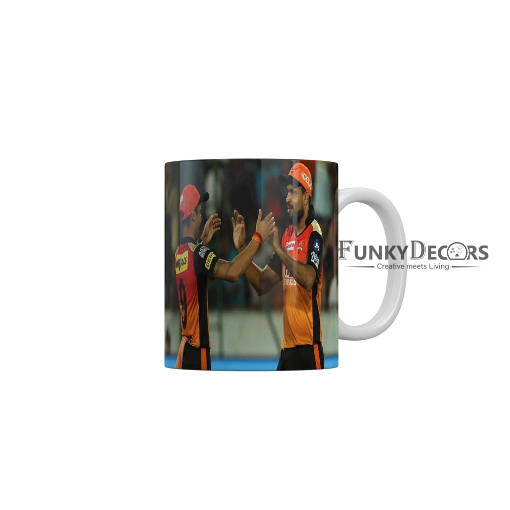 Yusuf Pathan Sunrisers Hyderabad Coffee Ceramic Mug 350 ML-FunkyDecors