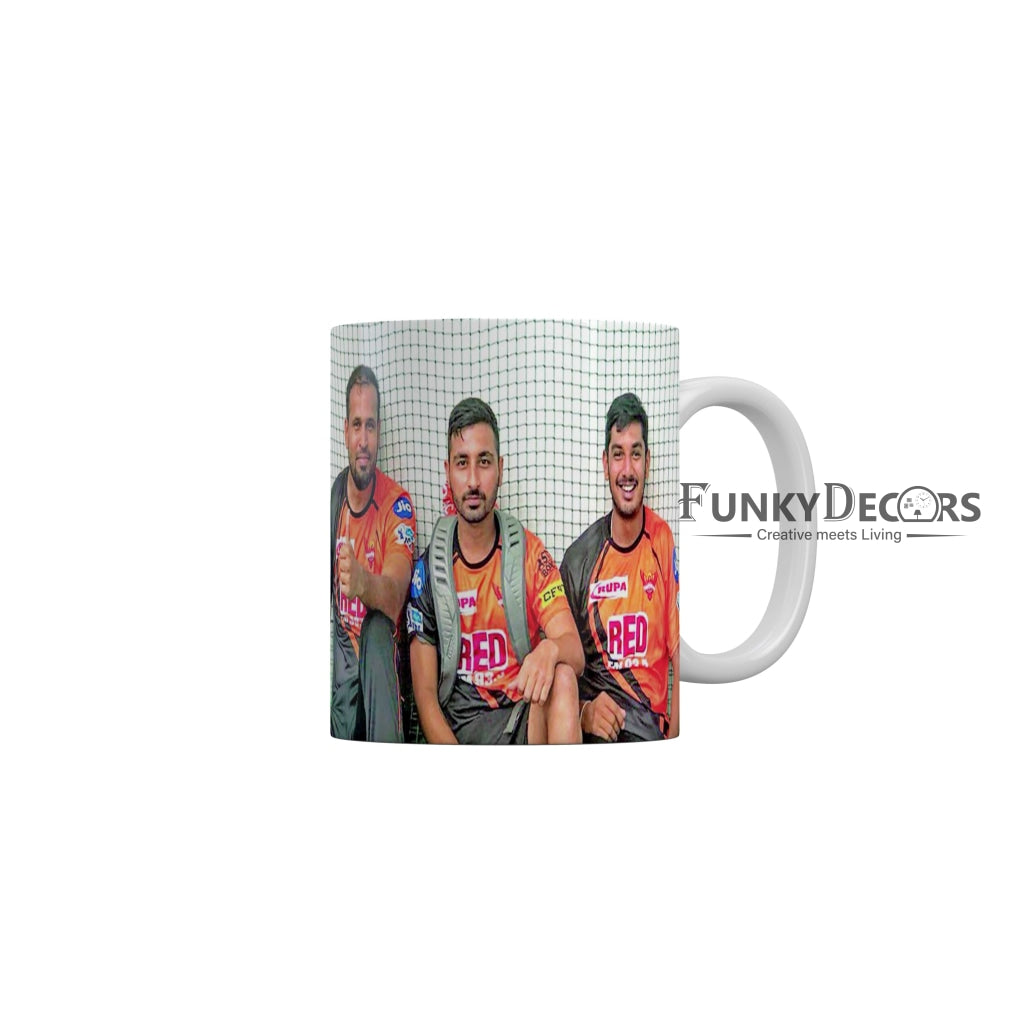 Yusuf Pathan Sunrisers Hyderabad Coffee Ceramic Mug 350 ML-FunkyDecors