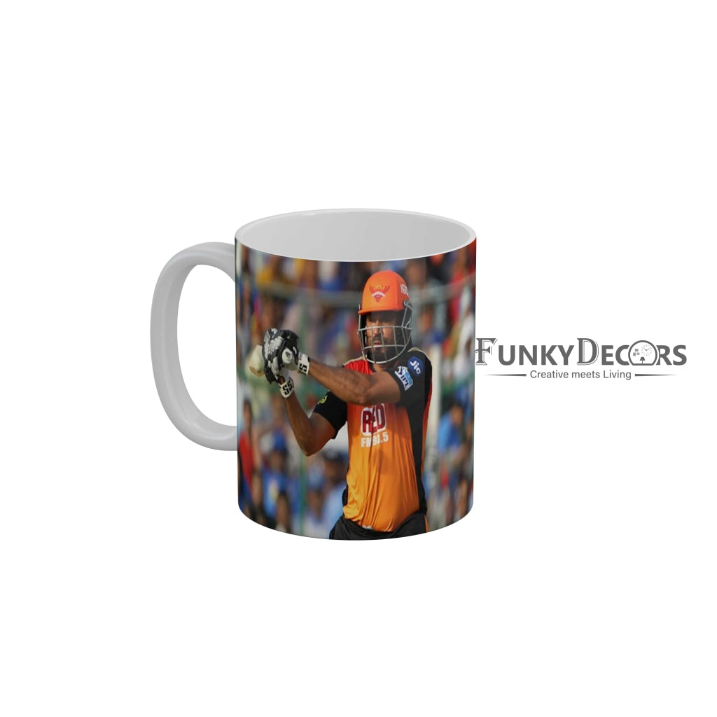 Yusuf Pathan Sunrisers Hyderabad Coffee Ceramic Mug 350 ML-FunkyDecors