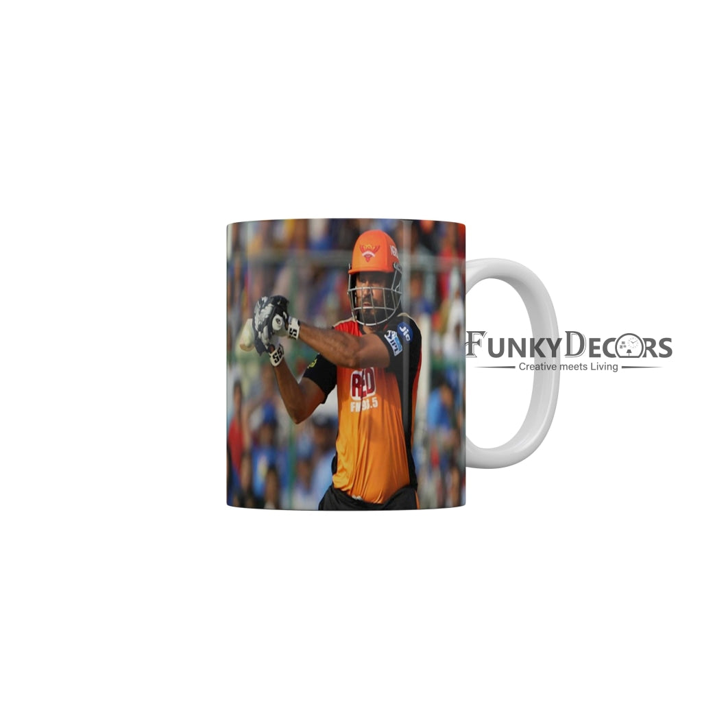 Yusuf Pathan Sunrisers Hyderabad Coffee Ceramic Mug 350 ML-FunkyDecors