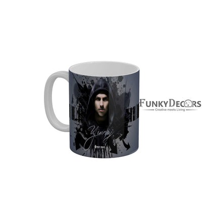 Yuvraj singh Mumbai Indians Coffee Ceramic Mug 350 ML-FunkyDecors