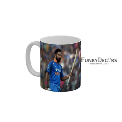 Yuvraj singh Mumbai Indians Coffee Ceramic Mug 350 ML-FunkyDecors