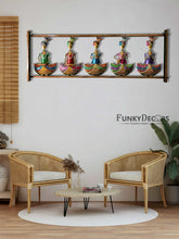 Load image into Gallery viewer, 5 Sardar Musician Traditional Metal Wall Art Frame- Funkydecors
