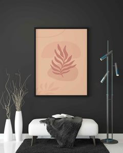 A Fallen Leaf - Nature Art Frame For Wall Decor- Funkydecors Xs / Black Posters Prints & Visual