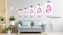 Load image into Gallery viewer, Abstract Portrait Art Frame For Wall Decor- Funkydecors Posters Prints &amp; Visual Artwork
