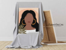 Load image into Gallery viewer, Abstract Vintage Girl Portrait Art Frame For Wall Decor- Funkydecors Posters Prints &amp; Visual Artwork
