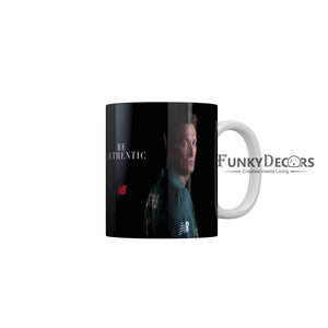 Be Authentic Chris Morris Delhi Capitals Coffee Ceramic Mug 350 ML-FunkyDecors IPL Mugs FunkyDecors