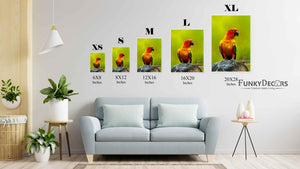 Being Bright - Animal Art Frame For Wall Decor- Funkydecors Posters Prints & Visual Artwork