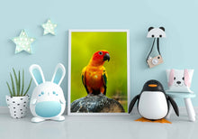 Load image into Gallery viewer, Being Bright - Animal Art Frame For Wall Decor- Funkydecors Xs / White Posters Prints &amp; Visual
