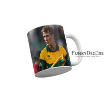 Load image into Gallery viewer, Chris Morris Delhi Capitals Coffee Ceramic Mug 350 ML-FunkyDecors IPL Mugs FunkyDecors
