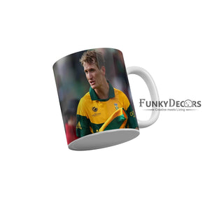 Chris Morris Delhi Capitals Coffee Ceramic Mug 350 ML-FunkyDecors IPL Mugs FunkyDecors