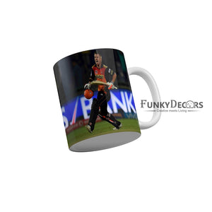 David Warner Sunrisers Hyderabad Coffee Ceramic Mug 350 ML-FunkyDecors IPL Mugs FunkyDecors