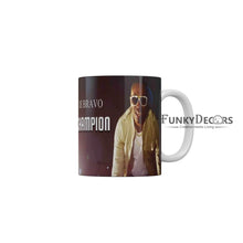 Load image into Gallery viewer, Dj Bravo Champion CSK Coffee Ceramic Mug 350 ML-FunkyDecors IPL Mugs FunkyDecors
