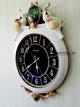 Load image into Gallery viewer, Elephant Marble Wall Clock For Home Office Decor And Gifts 72 Cm Tall- Funkydecors Clocks
