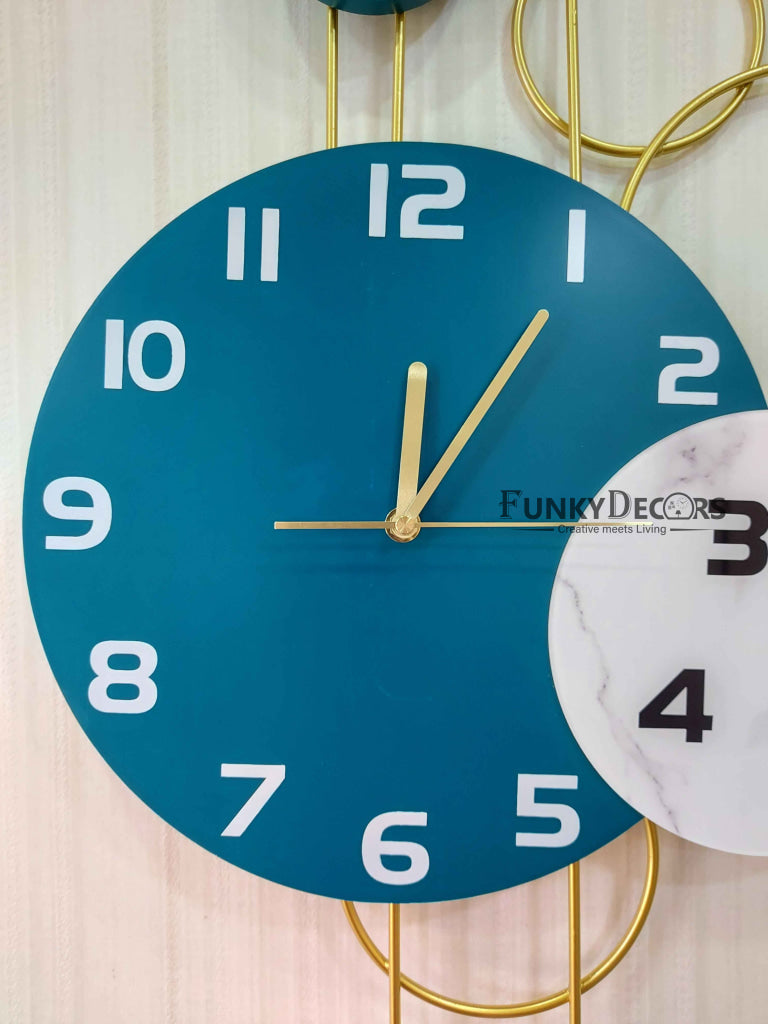 European Style Nordic Silent Movement Wall Clock- Funkytradition Clocks