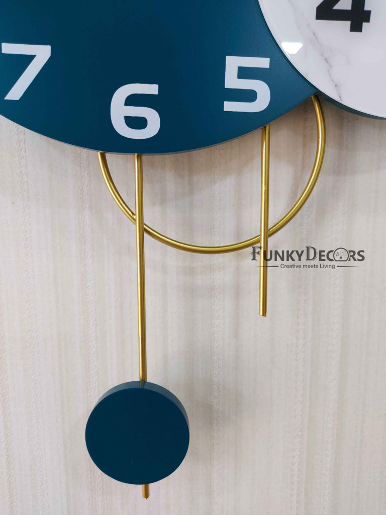 European Style Nordic Silent Movement Wall Clock- Funkytradition Clocks