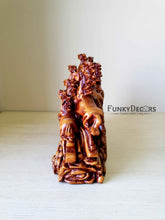 Load image into Gallery viewer, Feng Shui 8 Horses Sculpture In Brown Decorative Showpiece Animal Figurine- Funkydecors Figurines
