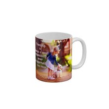 Load image into Gallery viewer, Friendship is always a sweet respnsibility never an opportunity Coffee Ceramic Mug 350 ML-FunkyDecors Friendship Mug FunkyDecors
