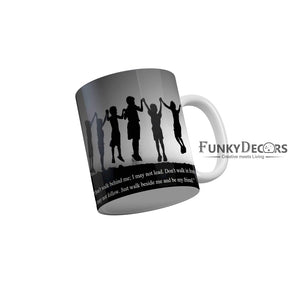Friendship quotes Ceramic Mug 350 ML-FunkyDecors Friendship Mug FunkyDecors