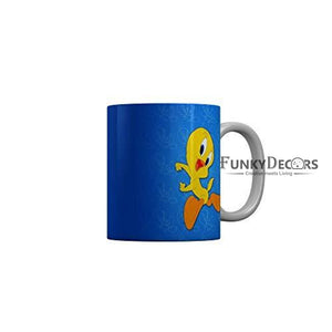 Funkydecors 3D Cartoon Ceramic Mug 350 Ml Multicolor Mugs