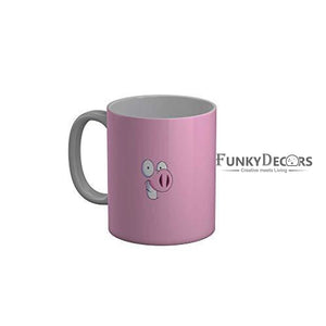 Funkydecors 3D Cartoon Ceramic Mug 350 Ml Multicolor Mugs