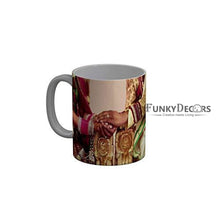 Load image into Gallery viewer, Funkydecors A Happy Marriage In The Union Of Two Good Forgivness Anniversary Ceramic Mug 350 Ml
