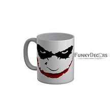 Load image into Gallery viewer, Funkydecors Angry Face White Ceramic Coffee Mug 350 Ml Mugs

