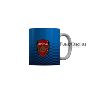 FunkyDecors Arsenal Blue Ceramic Coffee Mug Football Logo Mug FunkyDecors