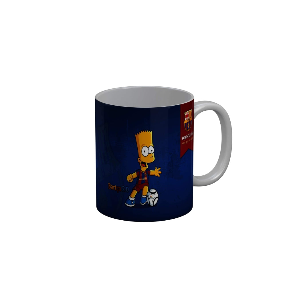 FunkyDecors Bart Simpson Ceramic Coffee Mug Cartoon Mug FunkyDecors